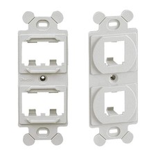 PANDUIT CF1064EIY 106 Module Frame,Mini Com,4 Port,Ivory 5ZWC1 picture