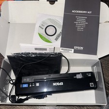 Epson WorkForce DS-40 Portable Wireless Color Document Scanner Desktop TESTED picture