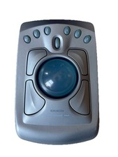 Kensington Turbo Mouse Pro 64214 USB Trackball Mouse Vintage Ergonomic Tested picture