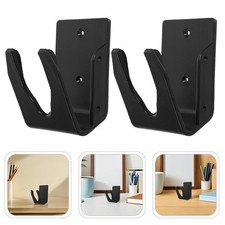 Universal Handheld Scanner Holder Black Plastic Wall Mount for Home Use picture