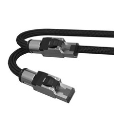 Preffair 8MM CAT8 Ethernet Internet Cord with 8p8c Network Cable 40Gbps 2000MHz picture