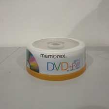 Memorex 4X DVD+RW 4.7GB (Logo Top) Lot Brand New Sealed picture