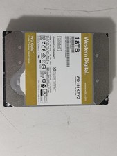 Lot of 2 Western Digital WD Gold WD181KRYZ 18 TB SATA III 3.5 in Drive picture