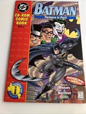 DC Batman: Partners in Peril CD-ROM Comic Book 1st Ed CD Win/Mac zajs picture