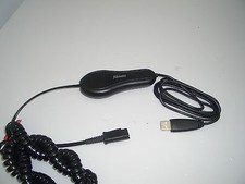 Justone DA80 USB plug adapter cable compatible with Plantronics H-series headset picture