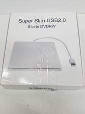 Version Tech Super Slim USB2.0 Slot In DVDRW Portable External Drive (NEW)  picture
