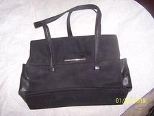 Ladies Large Black Nine West Shoulder Bag In Excellent Shape picture