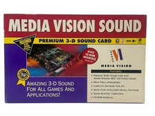 Media Vision Premium 3-D Sound Card SCSI2 MVS-040 ISA Sound Card CIB DOS Win 3.1 picture