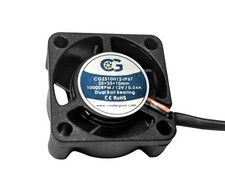 Waterproof 12vDC High Speed 25x10mm IP67 DC Cooling Fan for Electronics picture
