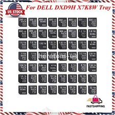 LOT OF 20 Capacity Sticker FOR DELL DXD9H X7K8W 14gen Hard Disk Tray Caddy picture