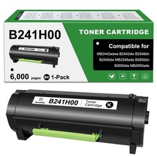 B241H00 Toner Cartridge B231000 Black Toner High Yield 6,000 Pages 1-Pack picture