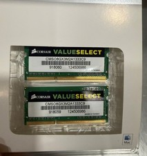 Corsair Value Select 8GB 2 x 4gb DDR3-1066  CMSO8GX3M2A1333C9 laptop MAC memory picture