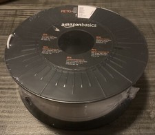 AmazonBasics PETG 3D Printer Filament 2.85 mm White 1kg Spool Open Box Sealed picture
