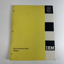 IBM Fortran Book General Information Manual 1961 picture