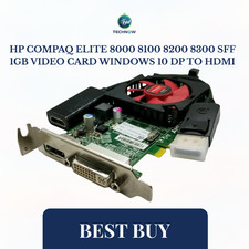 HP Compaq Elite 8000 8100 8200 8300 SFF 1GB Video Card Windows 10 DP to HDMI picture