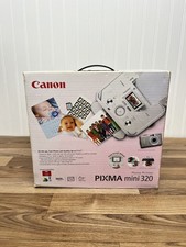 Canon PIXMA mini320 Compact Photo Printer Open Box 2172B002 New Unused Bundle picture