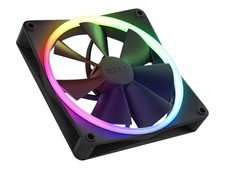 NZXT F Series F140 RGB Twin Pack Caseluefter Case Fan 32.5 RF-R14DF-B1 picture