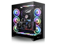 Thermaltake Cte E600 Black Mid Tower Chassis Dual Chamber Cooling Support picture