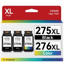 PG-275XL CL-276XL Ink for Canon 275XL Ink Pixma TR4720 TS3722 TS3522 TS3520 Lot picture