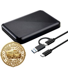 Tianken 500Gb Ultra Slim Portable External Hard Drive Usb 3.1 Hdd Tkehd-1531-500 picture