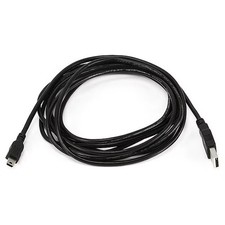 Monoprice Standard USB Cable,Black,10ft L 3897 Monoprice 3897 844660038979 Black picture