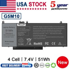Battery G5M10 for Dell Latitude E5450 E5550 E5250 Series 8V5GX R9XM9 WYJC2 NEW picture