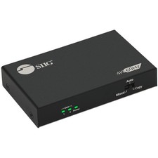 SIIG 2 Port HDMI 2.0 4K @60Hz HDR Splitter with EDID & Downscaler picture