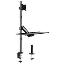 Sit-Stand Ergonomic Monitor Desk Mount Adjustable Keyboard Height Workstation picture