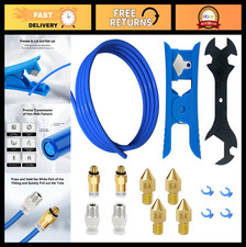 1M Bowden Tubing for 3D Printers, 1.75mm Filament, PC4-M6 & PC4-M10 Fittings, Br picture