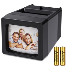 35mm Slide Viewer 2X Magnification LED Illuminated Handheld Projector Tool picture