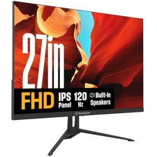 Westinghouse 27 Inch Gaming Monitor, 27 Inch, 120Hz, 1ms, Full HD, Black picture