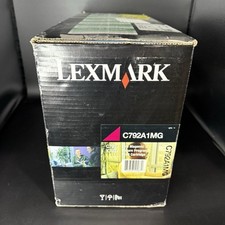 Genuine LEXMARK C792A1MG Magenta Toner Cartridge for Lexmark C792 / X792 New picture