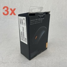 Lenovo 300 GX30M39704 Wired USB Mouse Lot of 3 picture