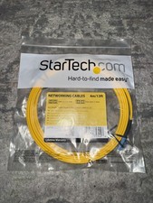 Startech SMFIBLCLC4 4m LC-LC Single Mode Fiber Patch Cable Yellow picture