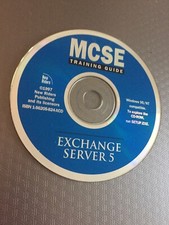 MCSE Exchange Server 5, New Riders 1997, Windows 95/NT, Training Guide CD picture