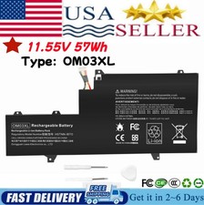 57wh OM03XL 0M03XL Battery For HP EliteBook X360 1030 G2 863167-171 HSTNN-IB7O picture