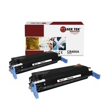 2Pk LTS 642A CB400A Black Compatible for HP LaserJet Enterprise CP4005 Toner picture