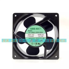 NMB-MAT7 MODEL 4715MS-20W-B5A AC200V 15/13W 12038 120mm Cooling Fan Insert Style picture