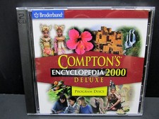 Compton's 2000 Encyclopedia Deluxe, Win. 95 / 98, Learning Co. 1999, Never Used picture