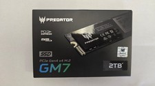 NEW Acer Predator GM7 2TB SSD M.2 2280 PCIe GeNVMe 7400 MB/s BL.9BWWR.119 picture