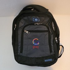 OGIO Backpack Laptop Black and Gray Padded with Corporate Logo 