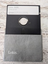 NEW Lotus 1-2-3 Release  Software 5.25 3.5 DOS Floppy Only  picture