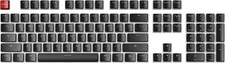 Glorious Gaming Aura Mechanical Pudding Keycaps Black 104 Key Set, ANSI Layout picture