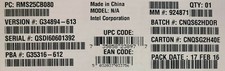 Intel RMS25CB080 SAS/SATA 6 Gb/s Integrated RAID Module NEW OPEN BOX picture