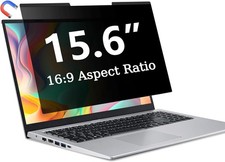 Magnetic Laptop Privacy Screen 15.6 Inch 16:9, Removable Privacy Filter, Anti Sp picture