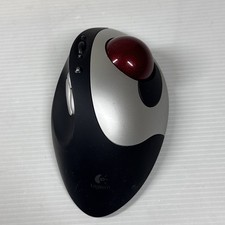 Logitech T-RB22 Cordless Optical TrackMan Mouse No Receiver Not Tested  Untested picture