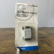 Vintage Radio Shack 26-264B Null Modem Adapter  picture
