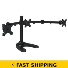 Mount-It Triple Monitor Stand | Fits 16