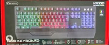New Sentry Pro Gaming RGB Light-up Keyboard HI-SPEED Wired USB Multi Color LEDS picture