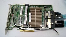 HP 761880-001 Smart Array P840 12Gb 2-Port SAS 726899-001 w/4GB kit and 2 Cables picture